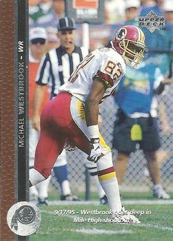 Michael Westbrook Washington Redskins 1996 Upper Deck NFL #150